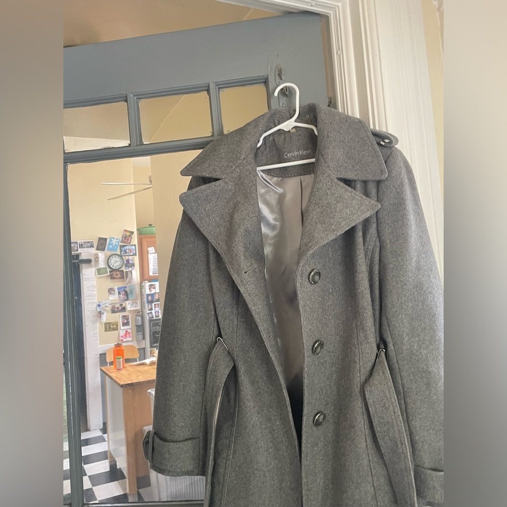 Calvin klein trench coat S - Picture 9 of 10